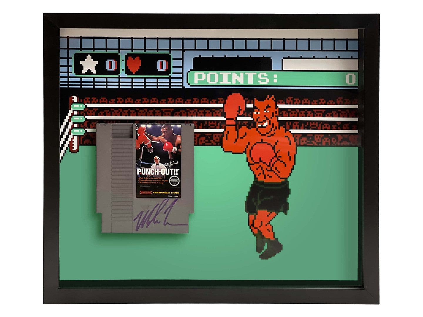 SIGNED MIKE TYSON PUNCH store OUT NINTENDO WITH REMOTE