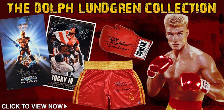 Dolph Lundgren's First Private Signing