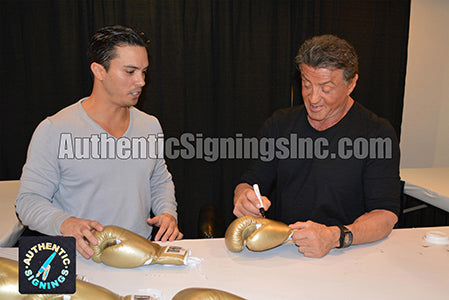 Sylvester Stallone's Exclusive First Private Signing