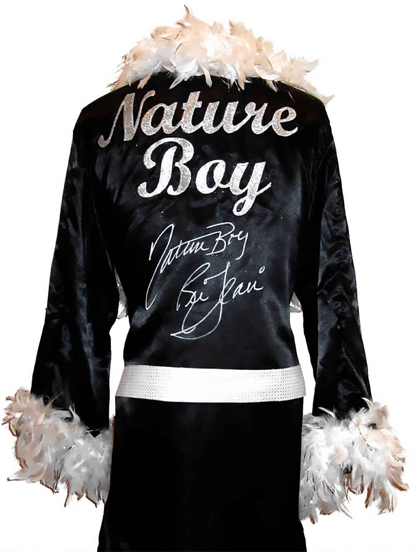 Ric Flair Autographed Black Wrestling Robe