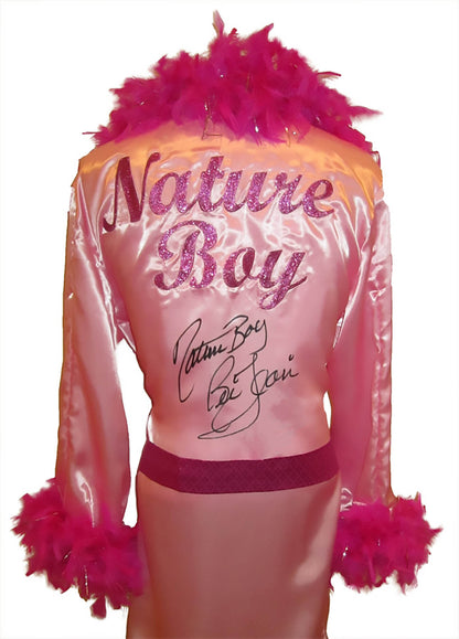 Ric Flair Autographed Pink Wrestling Robe