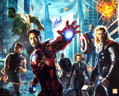 Stan Lee Autographed Marvel Avengers 16x20 Photos