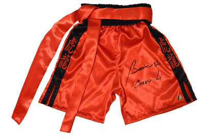 Bolo Yeung "Chong Li" Autographed Bloodsport Trunks