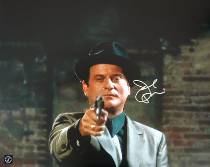 Joe Pesci w/ Gun & Fedora Autographed GOODFELLAS 16x20 Photo