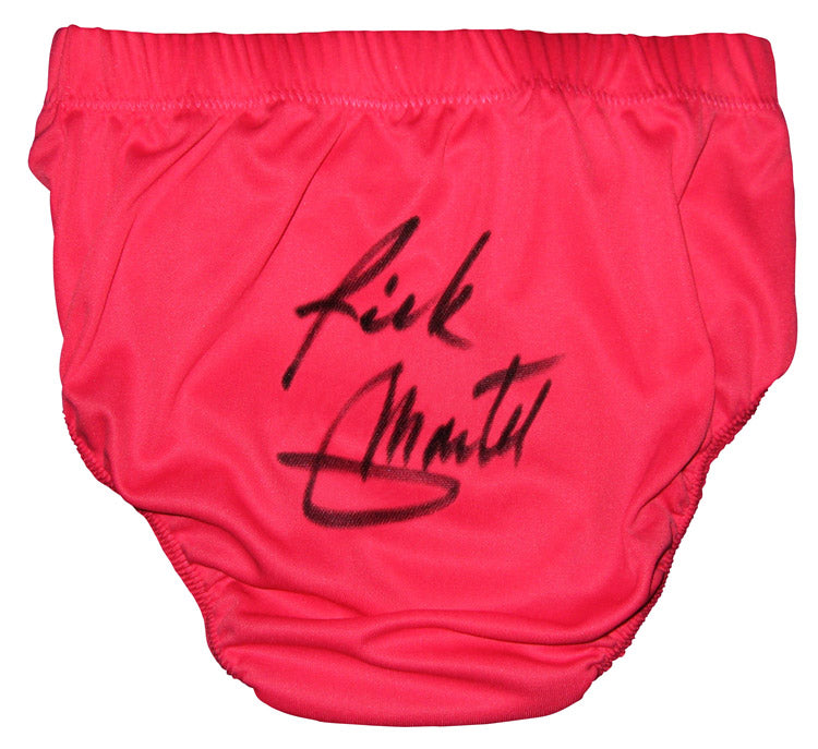 Rick Martel Signed Wrestling Trunks